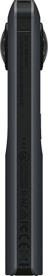 Ricoh Theta V 19GB Action Camera 4K Ultra HD Λήψης 360° Υποβρύχια (με Θήκη) με WiFi Γκρι
