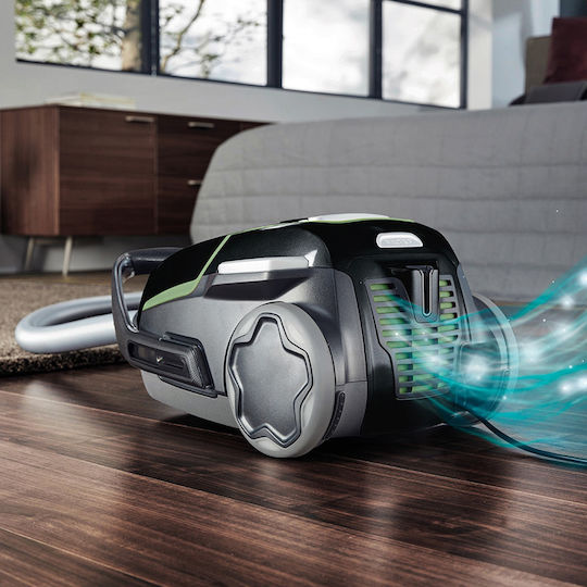 AEG VX9-2-OKO Vacuum Cleaner 700W Bagged 5lt Black