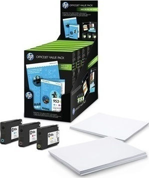 HP 953XL Office Value Pack Original Pack of InkJet Printer Inks Multiple (Color) (1CC21AE)