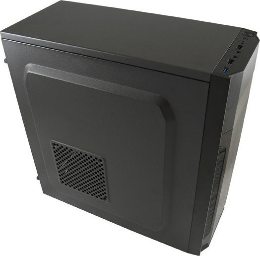 LC-Power 7036B Midi Tower Κουτί Υπολογιστή Μαύρο