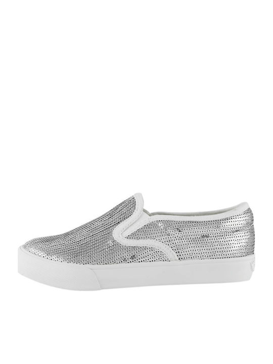 Παιδικές Εσπαντρίγιες Slip-On Ασημί