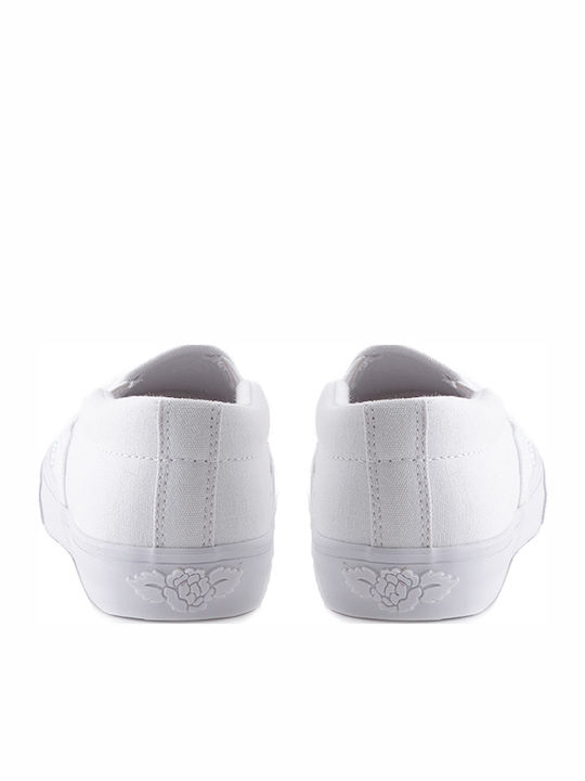 Παιδικές Εσπαντρίγιες Slip-On Λευκές