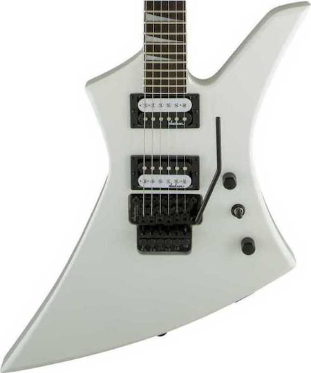 Jackson JS32 Kelly Electric Guitar Explorer with HH Pickup Configuration Snow White