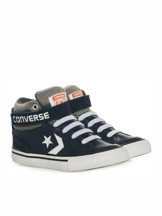 Converse Παιδικά Sneakers High Pro Blaze Strap Navy Μπλε