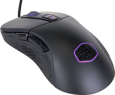 CoolerMaster Mastermouse MM530 RGB Gaming Ποντίκι 12000 DPI Μαύρο