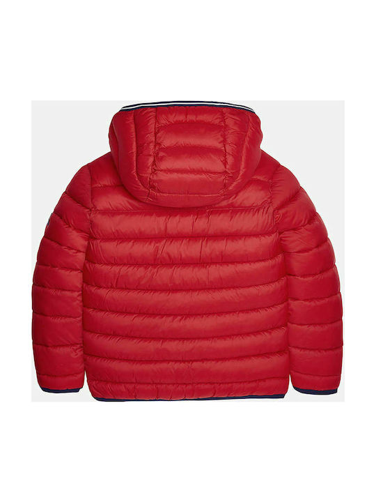 Mayoral Kids Casual Jacket with Lining Red Jacket with Lining