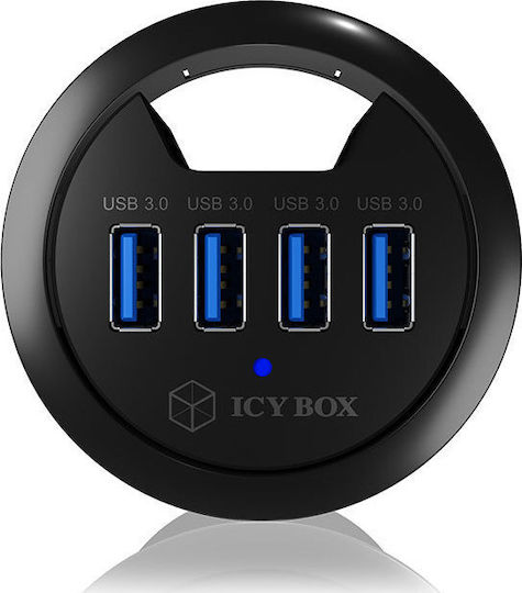 Icy Box USB 3.0 Hub With 4 USB-A Ports