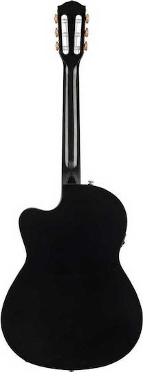 Fender Electro-Clasic Chitară 4/4 CN-140SCE Negru