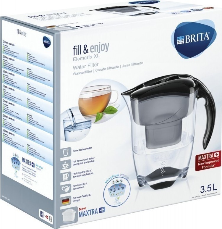 Brita Elemaris XL Black 3500ml Skroutz.gr