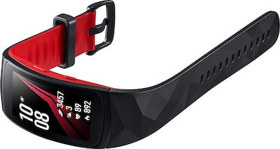 Samsung Gear Fit 2 Pro Activitate Tracker cu Monitor de Puls Roșu