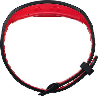 Samsung Gear Fit 2 Pro Activitate Tracker cu Monitor de Puls Roșu