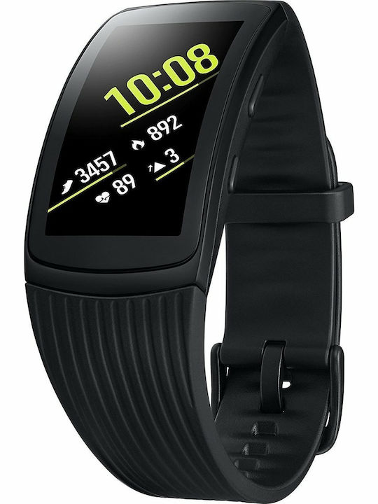 Samsung Gear Fit 2 Pro Large Aktivitätstracker mit Pulsmesser Schwarz