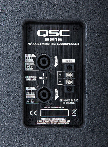 QSC E215 Pasiv Difuzor PA 1000W cu Woofer 15" 42x46.4x112.5cm.