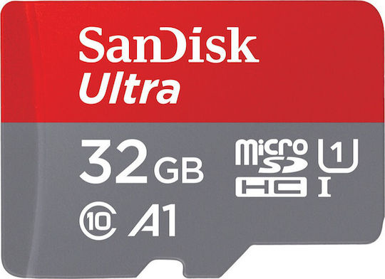 Sandisk Ultra microSDHC 32GB U1 A1 UHS-I 98MB/s with Adapter