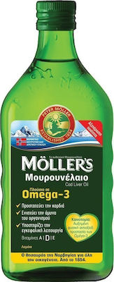 Moller's Cod Liver Oil Μουρουνέλαιο Κατάλληλο για Παιδιά 250ml Λεμόνι