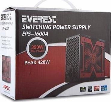 Everest EPS-1600A 350W Μαύρο Τροφοδοτικό Υπολογιστή Full Wired