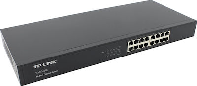 TP-LINK TL-SG1016D v12 Unmanaged L2 Switch με 16 Θύρες Gigabit (1Gbps) Ethernet