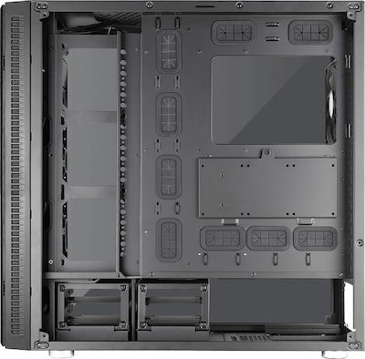 Aerocool Quartz Pro Gaming Voller Turm Computergehäuse mit RGB-Beleuchtung Schwarz