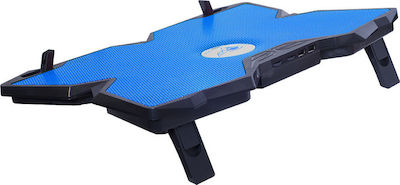 Spirit of Gamer Air Blade 500 Cooling Pad για Laptop έως 17.3" με 4 Ανεμιστήρες και Φωτισμό Μπλε