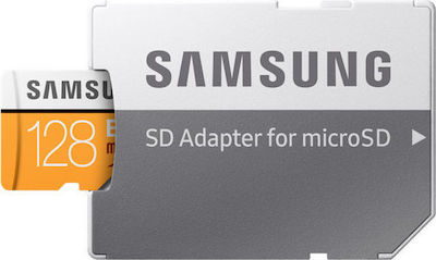 Samsung Evo microSDXC 128GB Class 10 U3 UHS-I with Adapter