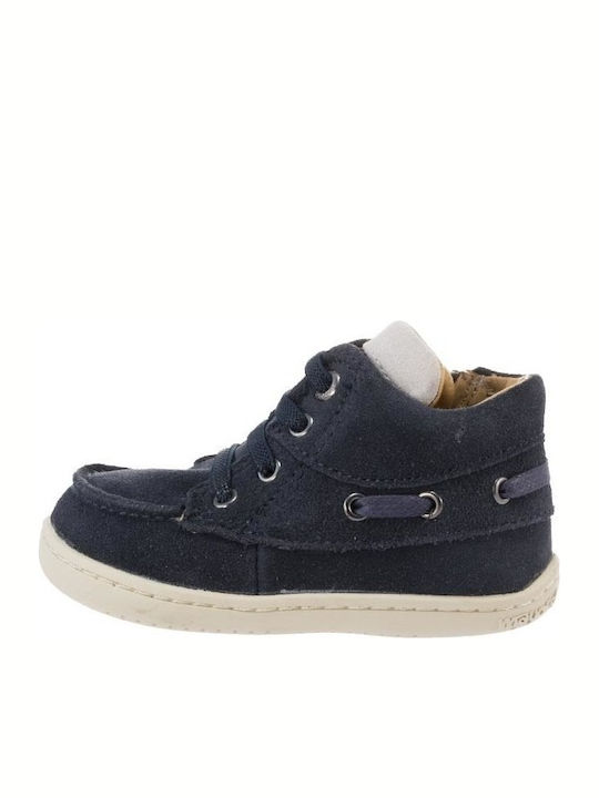 Mayoral Kids Boots with Zipper Navy Blue