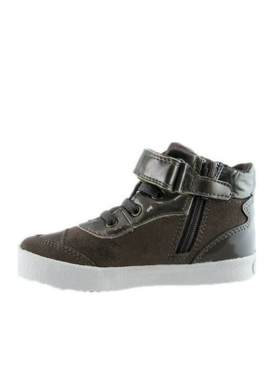 Geox Kids Sneakers High Anatomic Brown