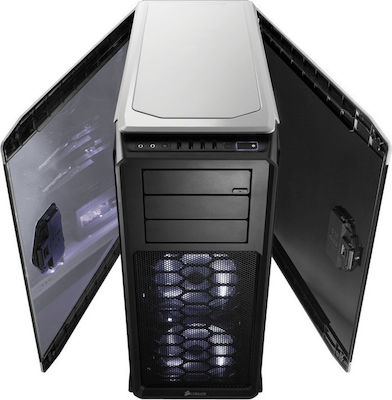 Corsair Graphite 760T Windowed Full Tower Κουτί Υπολογιστή Arctic White
