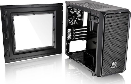 Thermaltake Versa H15 Window Micro Tower Κουτί Υπολογιστή Μαύρο