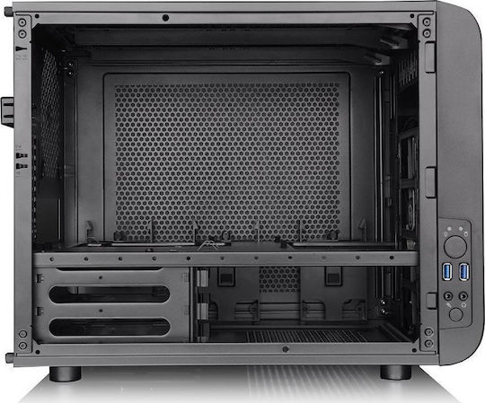 Thermaltake Core V21 Cube Κουτί Υπολογιστή με Πλαϊνό Παράθυρο Μαύρο
