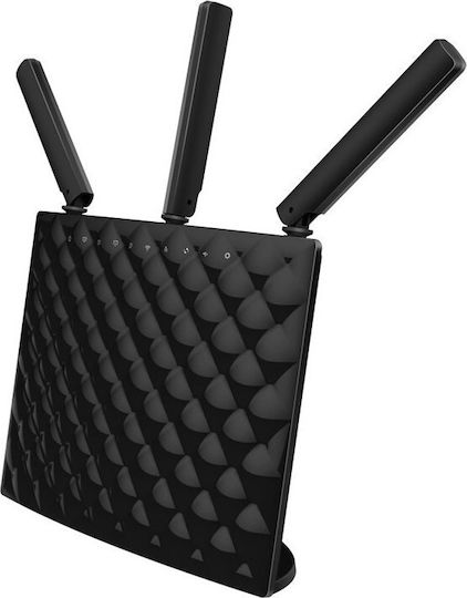 Tenda AC15 Drahtlos Router Wi‑Fi 5 mit 3 Anschlüssen Gigabit Ethernet