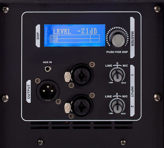 The Box Pro DSP 110 Autoîntăritor Difuzor PA 1000W cu Woofer 10" 29.8x30.7x52.3cm.