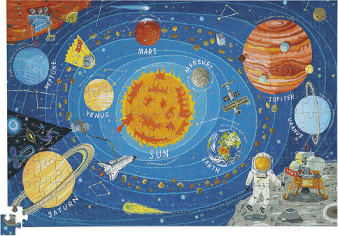 Παιδικό Puzzle Space Poster για 6+ Ετών 200pcs Crocodile Creek