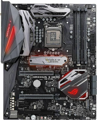 Asus Rog Maximus X Hero (WI-FI AC) Z370 Motherboard ATX mit Intel 1151 Socket