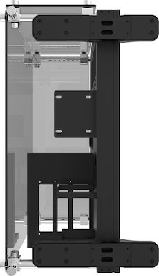 Thermaltake Core P5 Tempered Glass Edition Gaming Midi Tower Κουτί Υπολογιστή με Πλαϊνό Παράθυρο Μαύρο