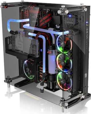 Thermaltake Core P5 Tempered Glass Edition Gaming Midi Tower Κουτί Υπολογιστή με Πλαϊνό Παράθυρο Μαύρο