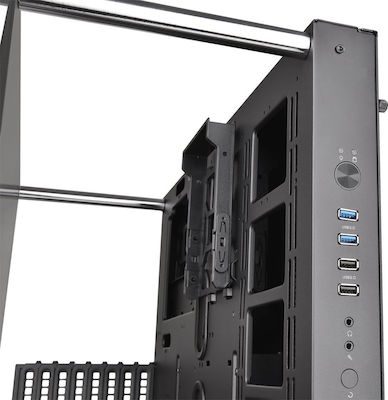 Thermaltake Core P7 TG Gaming Full Tower Computer Case with Window Panel Black