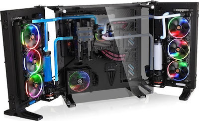 Thermaltake Core P7 TG Gaming Full Tower Computer Case with Window Panel Black