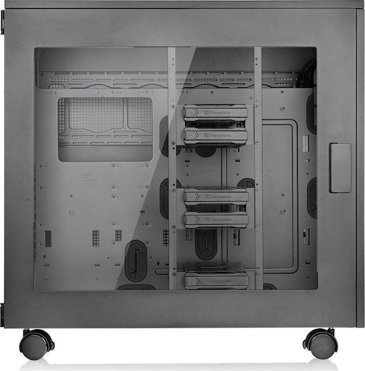 Thermaltake Core W100 Gaming Ultra Tower Κουτί Υπολογιστή με Πλαϊνό Παράθυρο Μαύρο