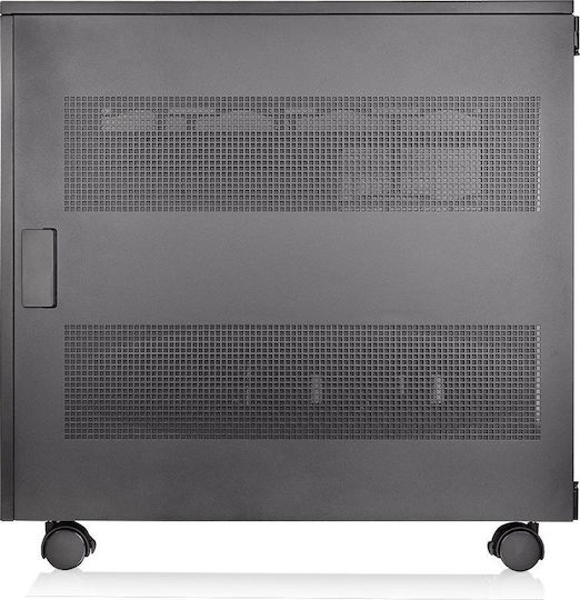 Thermaltake Core W100 Gaming Ultra Tower Κουτί Υπολογιστή με Πλαϊνό Παράθυρο Μαύρο