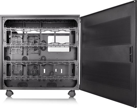 Thermaltake Core W100 Gaming Ultra Tower Κουτί Υπολογιστή με Πλαϊνό Παράθυρο Μαύρο