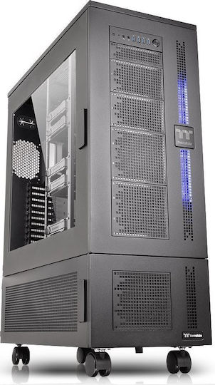 Thermaltake Core W100 Gaming Ultra Tower Κουτί Υπολογιστή με Πλαϊνό Παράθυρο Μαύρο