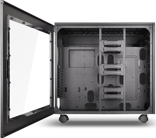 Thermaltake Core W200 Gaming Ultra-Turm Computergehäuse mit Seitenfenster Schwarz