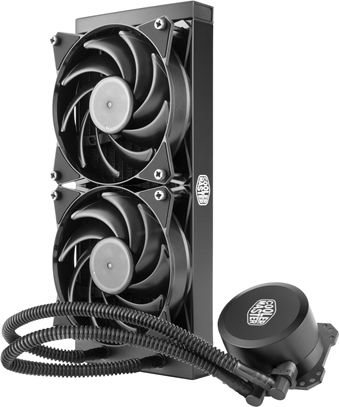 CoolerMaster MasterLiquid Lite 240 Охлаждане AIO CPU с 2 Вентилатора 120mm