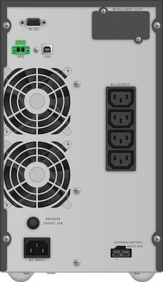 Powerwalker VFI 2000 TGB UPS On-Line 2000VA 1800W με 4 IEC Πρίζες