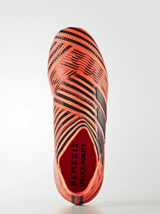 Nemeziz 17+ 360 Agility Firm FG Παιδικά Ποδοσφαιρικά Παπούτσια με Τάπες Πορτοκαλί