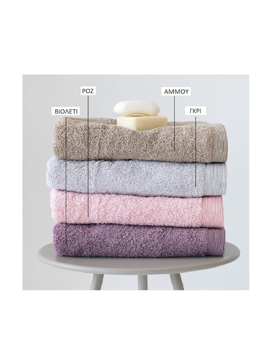 SB Home Bath Towel Primus 70x140cm. Pink Weight 500gr/m²