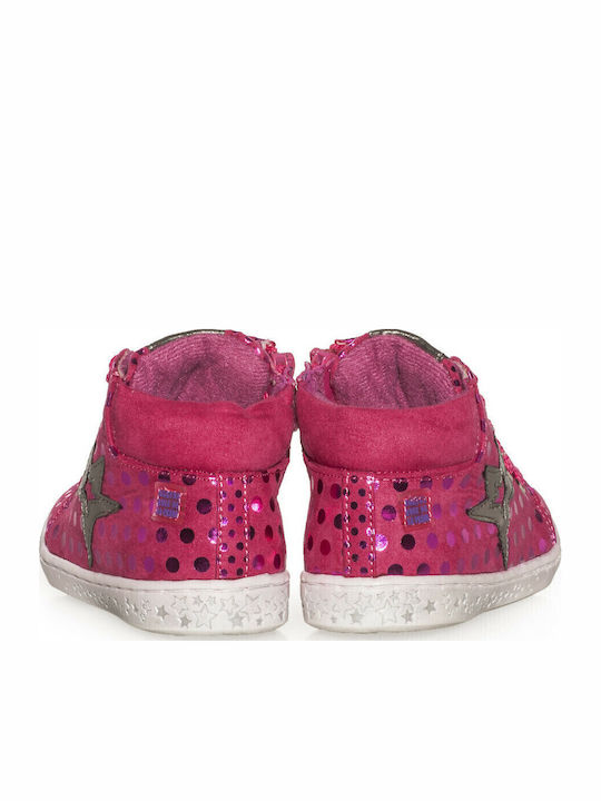 Kids Sneakers High Anatomic Fuchsia