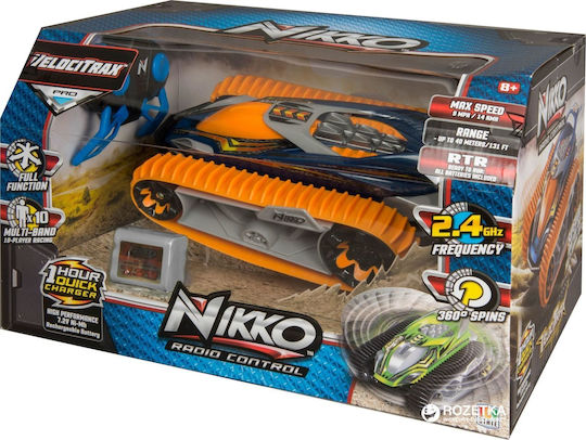 Nikko Velocitrax Electric Τηλεκατευθυνόμενο Άρμα Μάχης Πορτοκαλί
