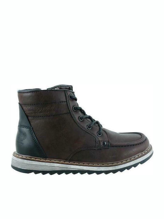 Xti Kids Boots with Zipper Brown