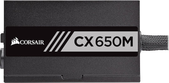 Corsair CX Series CX650M 650W Μαύρο Τροφοδοτικό Υπολογιστή Semi Modular 80 Plus Bronze